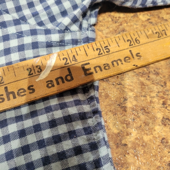 Faherty Faherty Stretch Oxford Check Shirt 2.0 Size XL Cotton Lyocell - Picture 12 of 12